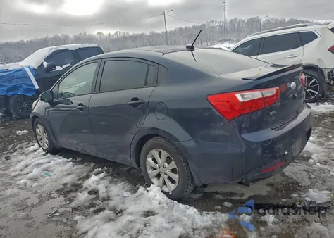2015 Kia Rio Ex из США, поврежденный, VIN KNADN4A34F6449784